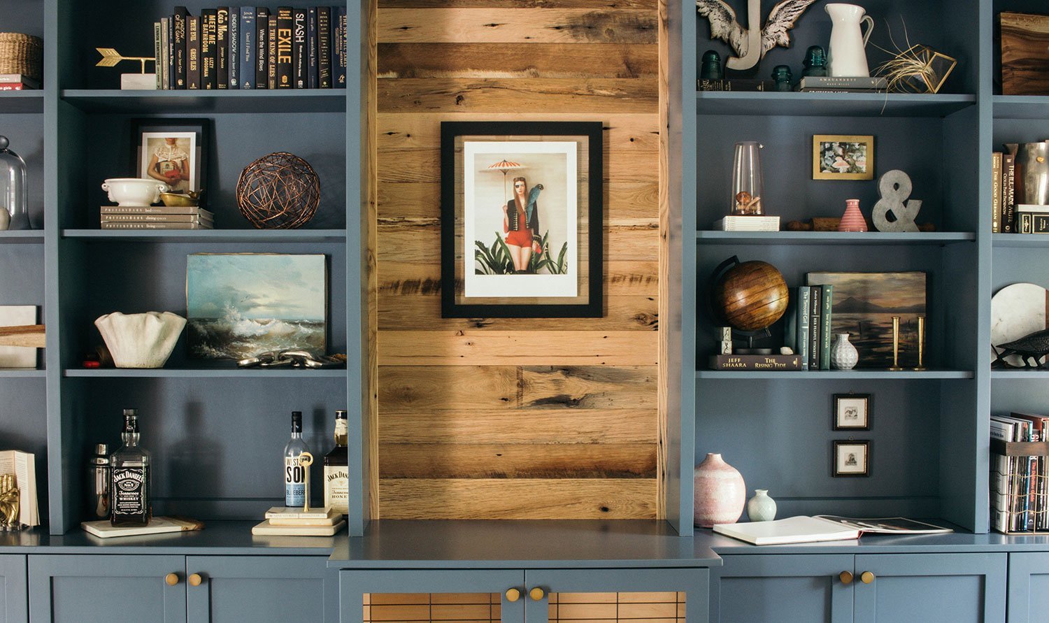 Styling Bookshelves, Open Shelves, and Built-Ins: A How-To Guide | Bloom in the Black