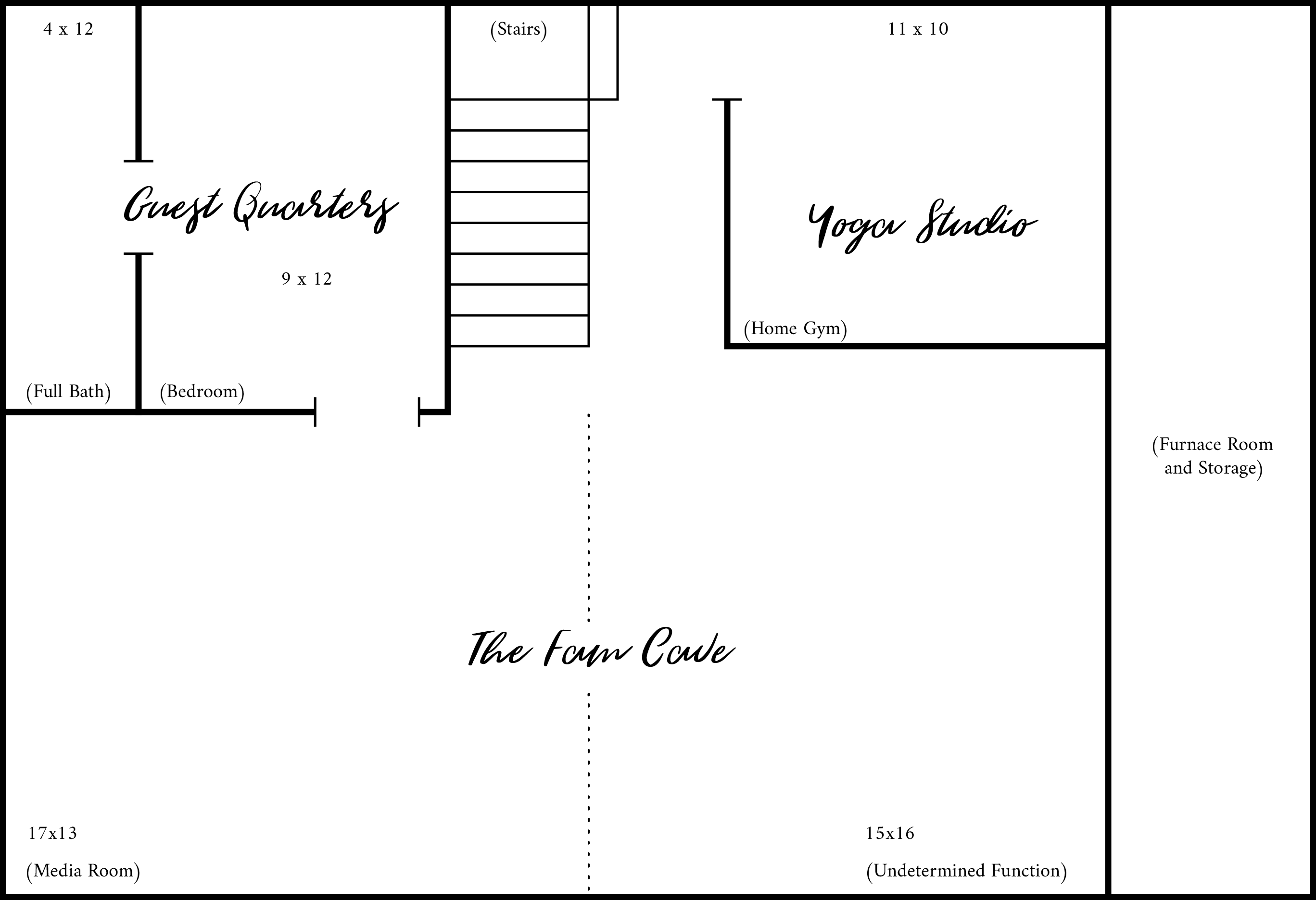 basement floorplan