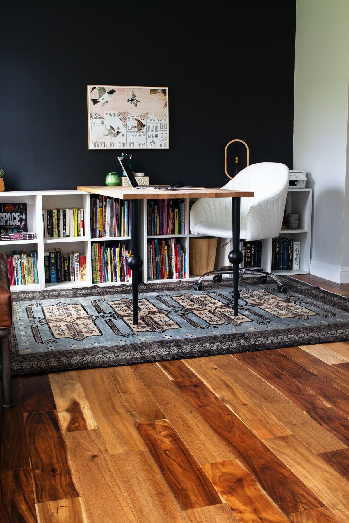 DIY Butcher Block Desk in 5 Easy Steps (with Pictures) | Bloom in the Black