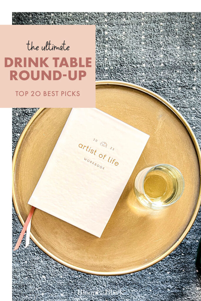 Are you looking for a small accent table, (otherwise known as a drink table)? Here is the ultimate shopping guide for the best tiny drink tables online.