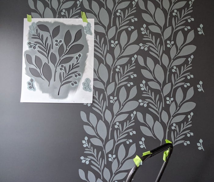 How to Stencil a Focal Wall