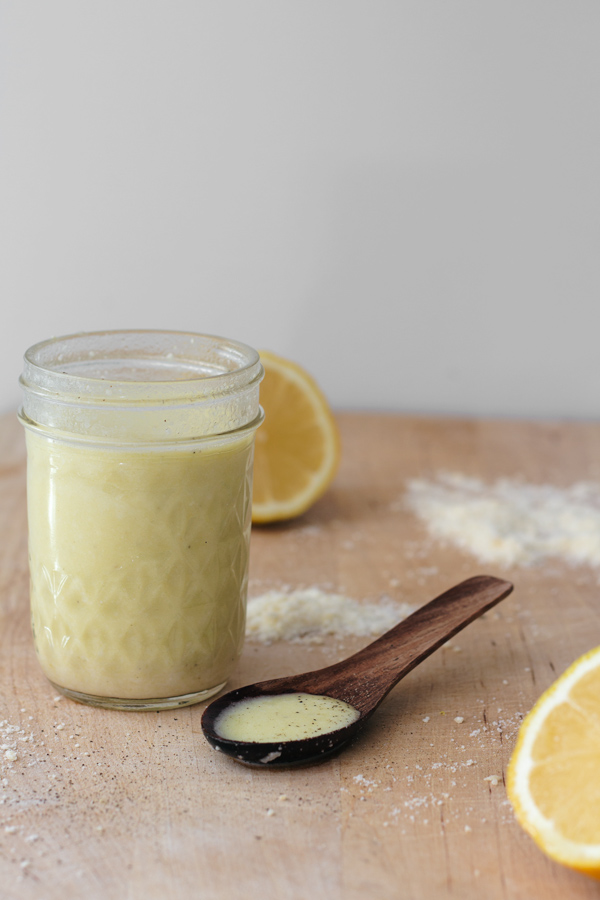 How to make creamy lemon dressing
