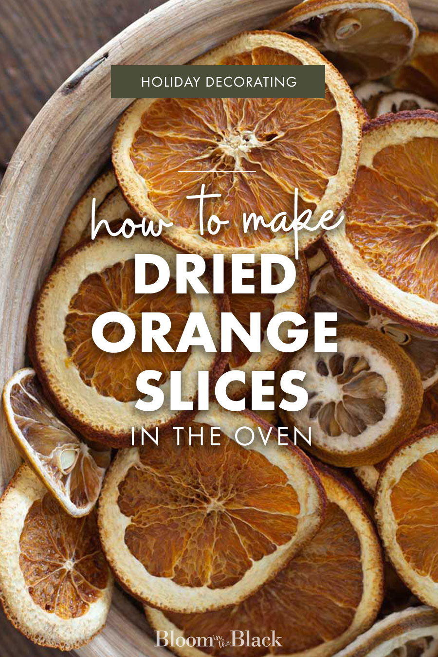 Learn how to make a big batch of dried orange slices to use for your seasonal decor. Dehydrated citrus slices can be used to decorate for fall, Thanksgiving, Christmas, and winter. Plus? It's super cheap and will make your home smell amazing. Follow this simple tutorials to make your own dried orange decor.