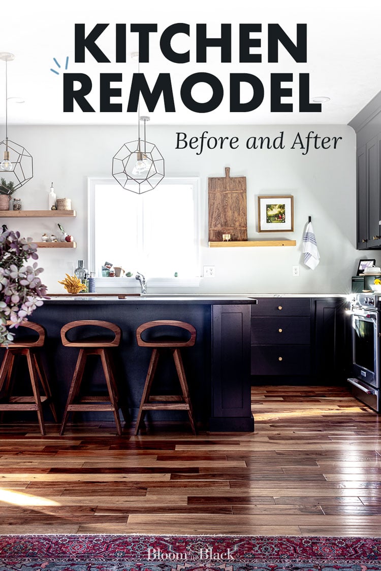 Kitchen Renovation: Before & After | Bloom in the Black