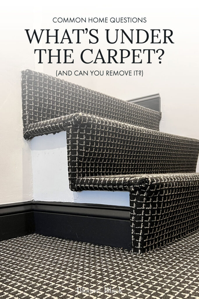 Have you ever wondered what's under the carpet on your stairs? Here's how to find out, the pros and cons of using carpet on stairs, and whether you should remove yours.