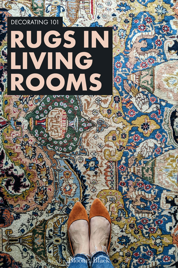 Does a Living Room Need an Area Rug? How To Decide Bloom in the Black
